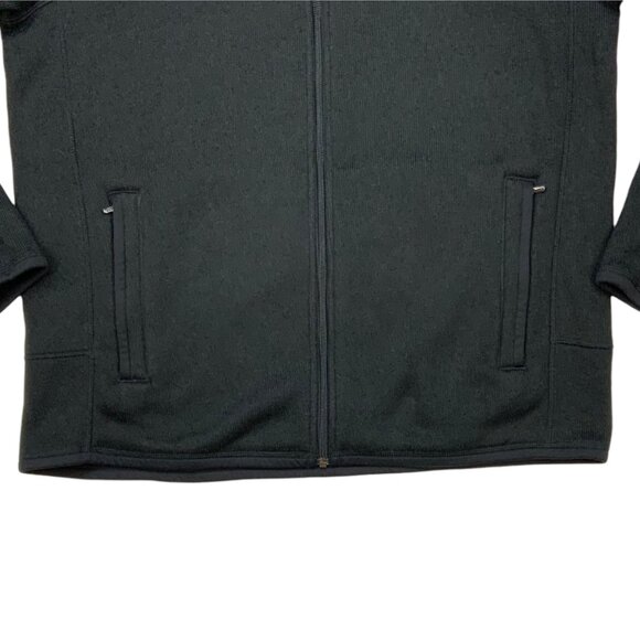 Patagonia Mens Better Sweater Jacket L Black Run Wine Country Abbvie Zip Front - Picture 8 of 11